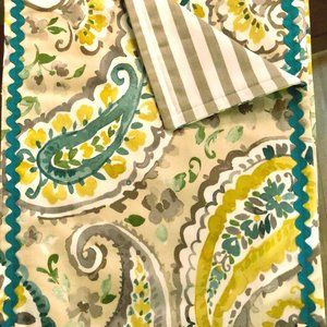 Four Handmade Two-sided Placemats